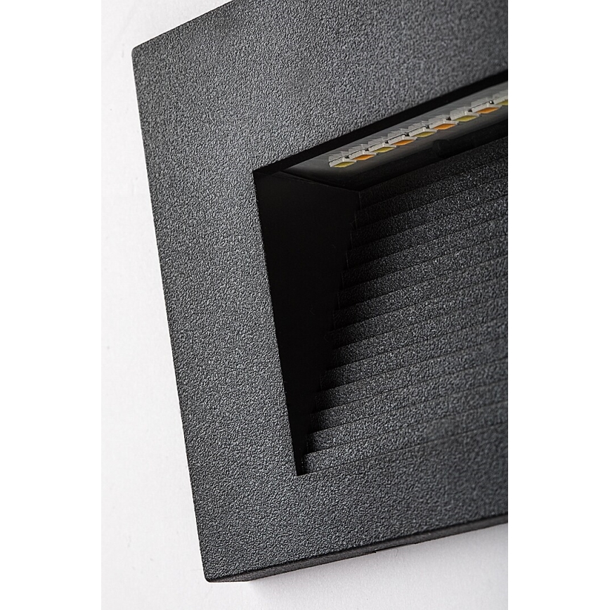 Rabalux - Applique da esterno LED/6W/230V IP65 nero