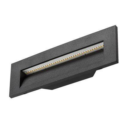 Rabalux - Applique da esterno LED/6W/230V IP65 nero