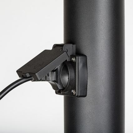 Rabalux - Lampada da esterno con presa 1xE27/25W/230V IP44