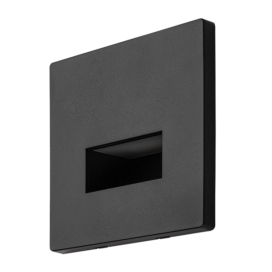 Rabalux - Applique per scale LED/1W/230V 3000/4500/6500K nero