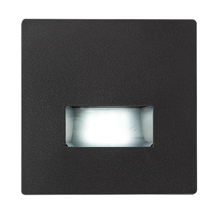 Rabalux - Applique per scale LED/1W/230V 3000/4500/6500K nero