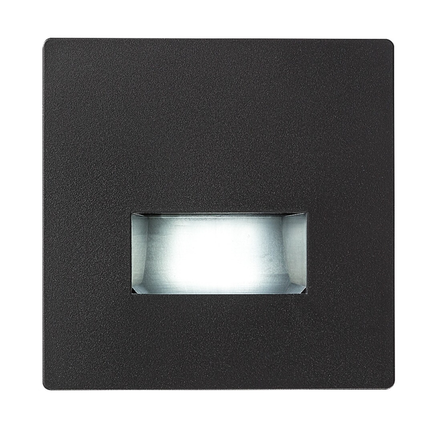 Rabalux - Applique per scale LED/1W/230V 3000/4500/6500K nero