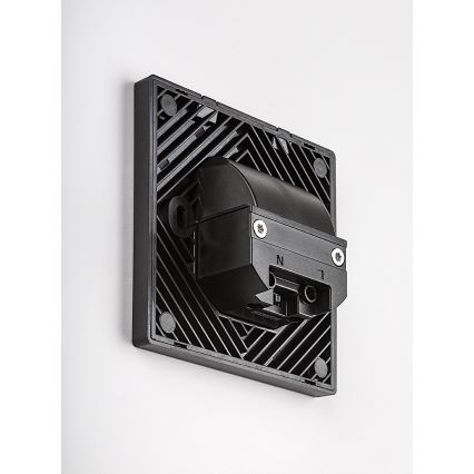 Rabalux - Applique per scale LED/1W/230V 3000/4500/6500K nero