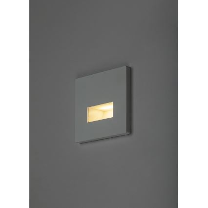 Rabalux - Lampada per scale a LED 1W/230V 3000/4500/6500K, bianco
