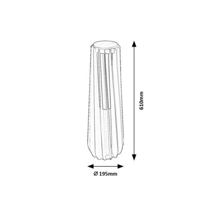 Rabalux - Applique da esterno LED/12W/230V IP54