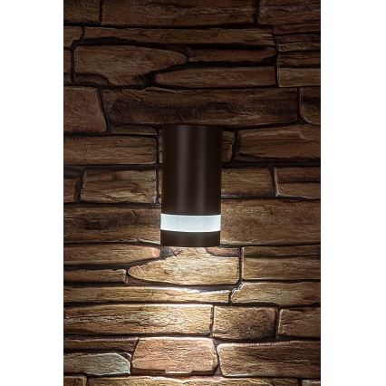 Rabalux - Applique da esterno LED, 9 W, 230 V, IP65, marrone
