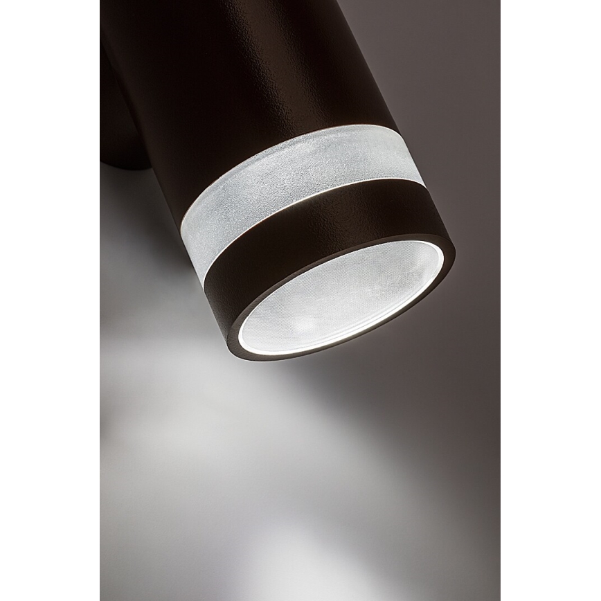 Rabalux - Applique da esterno LED, 9 W, 230 V, IP65, marrone