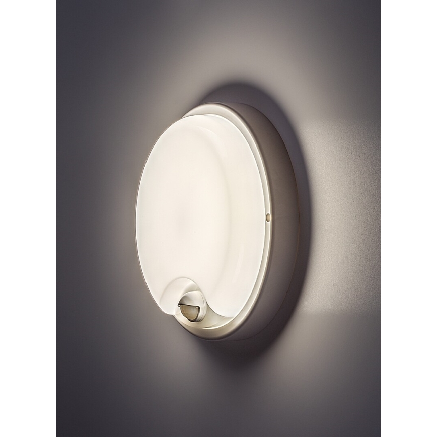 Rabalux - Applique da esterno LED con sensore LED/18W/230V IP65 bianca