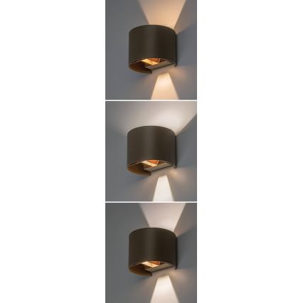 Rabalux - LED Applique da esterno LED/5W/230V 2700/4000/6500K IP54 beige