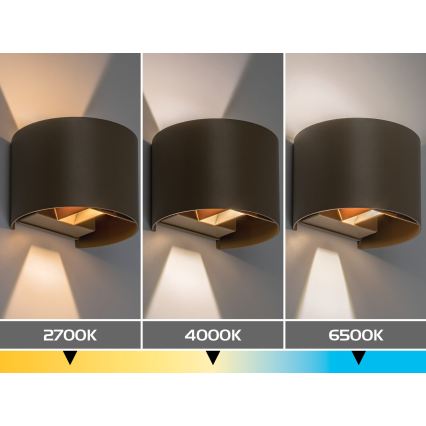 Rabalux - LED Applique da esterno LED/5W/230V 2700/4000/6500K IP54 beige