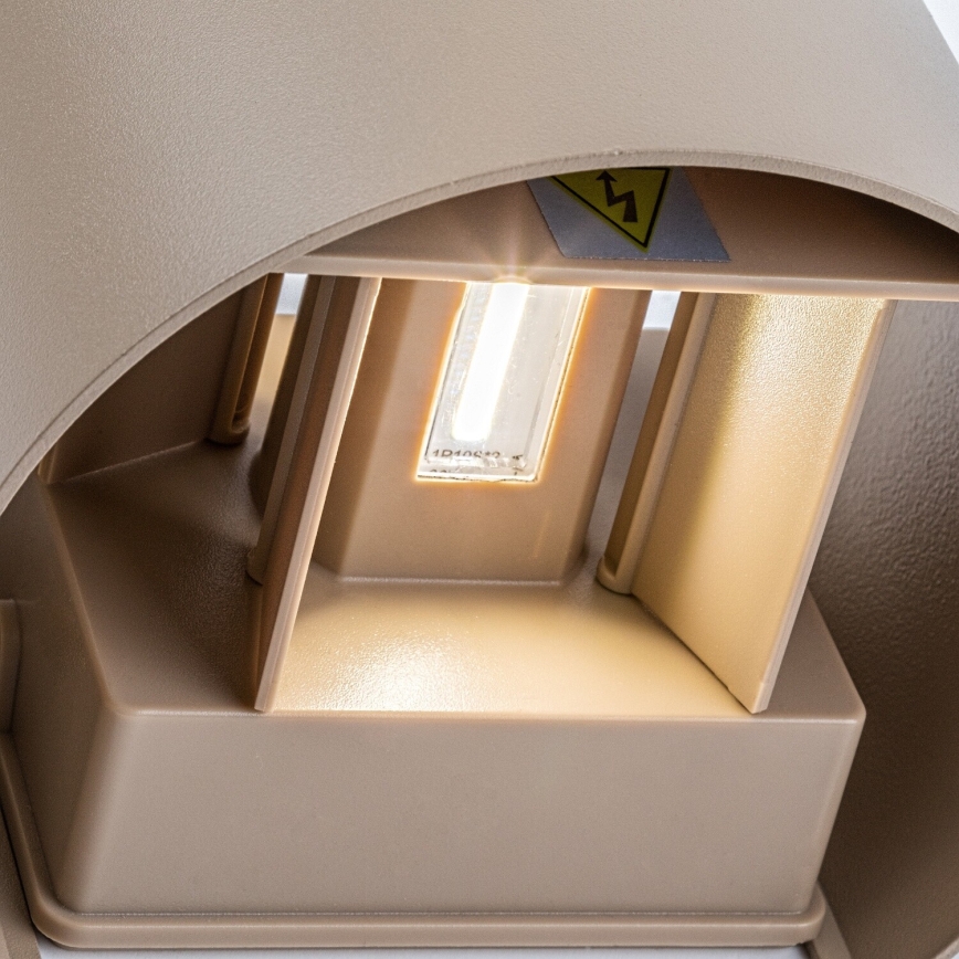 Rabalux - LED Applique da esterno LED/5W/230V 2700/4000/6500K IP54 beige
