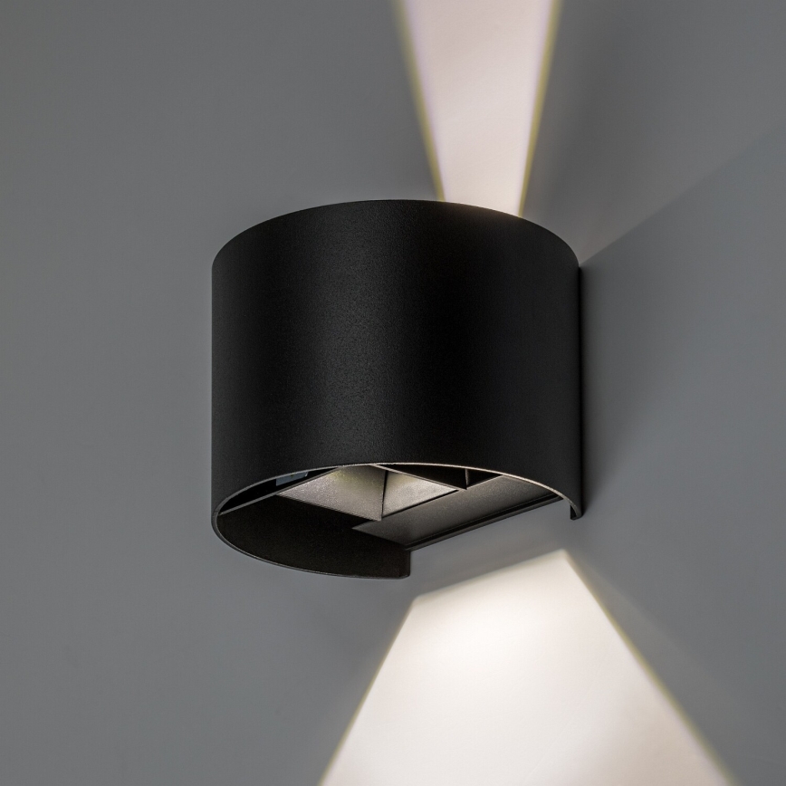 Rabalux - LED Applique da esterno LED/5W/230V 2700/4000/6500K IP54 nera