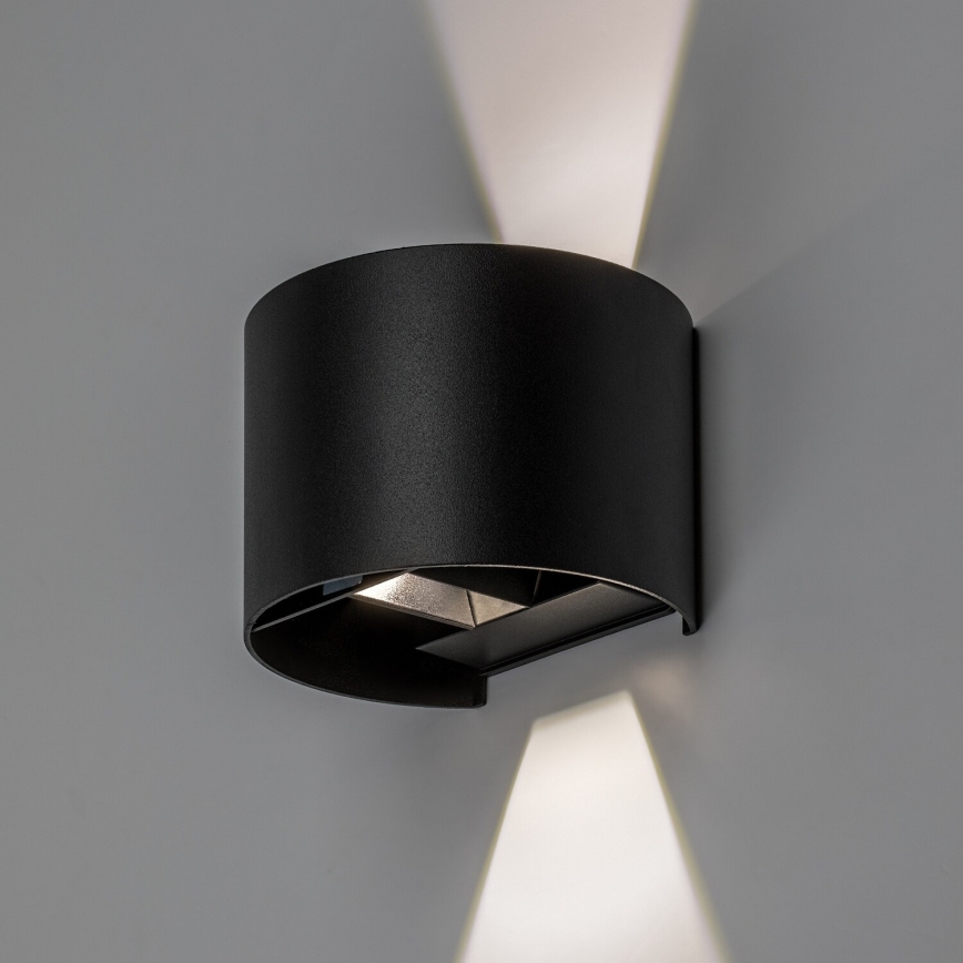 Rabalux - LED Applique da esterno LED/5W/230V 2700/4000/6500K IP54 nera