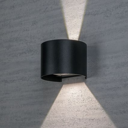 Rabalux - LED Applique da esterno LED/5W/230V 2700/4000/6500K IP54 nera