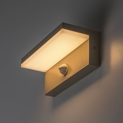 Rabalux - Lampada da parete per esterni a LED con sensore LED/9W/230V IP54 beige