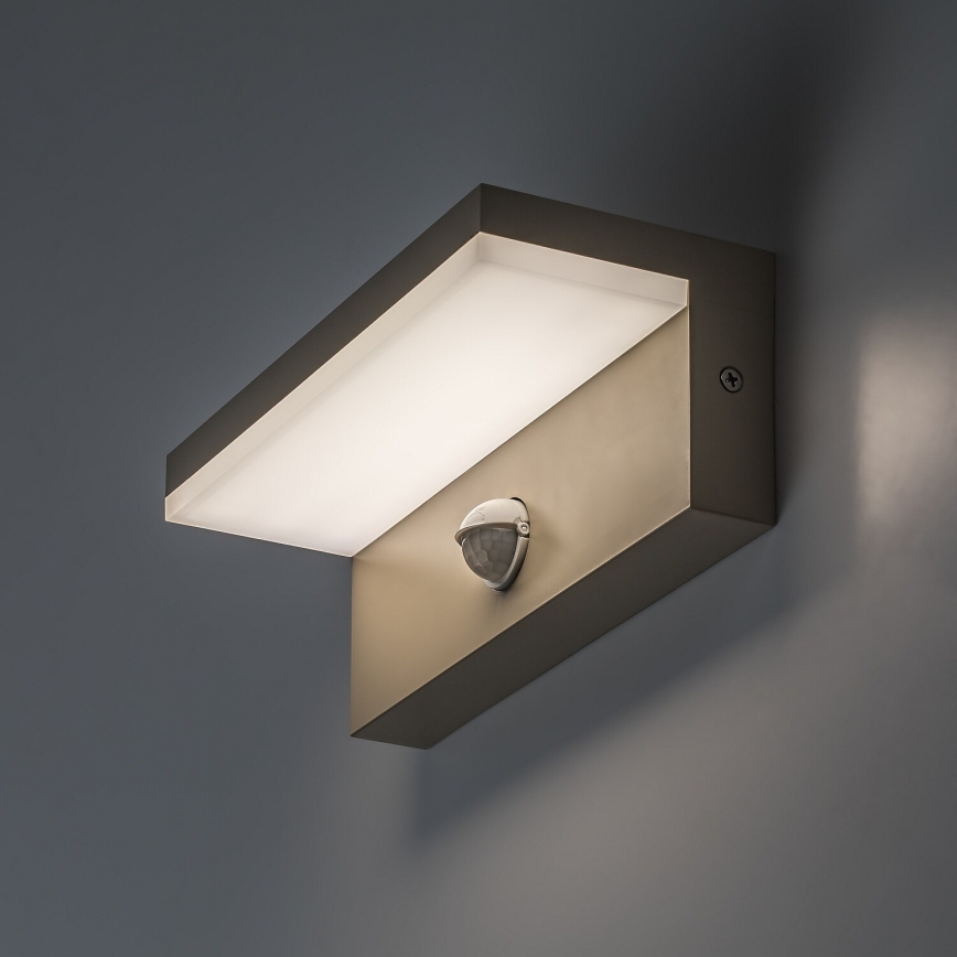 Rabalux - Lampada da parete per esterni a LED con sensore LED/9W/230V IP54 beige
