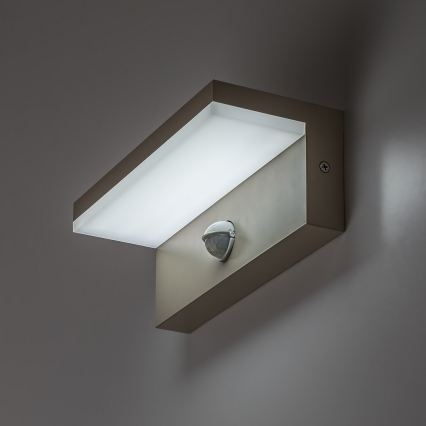 Rabalux - Lampada da parete per esterni a LED con sensore LED/9W/230V IP54 beige