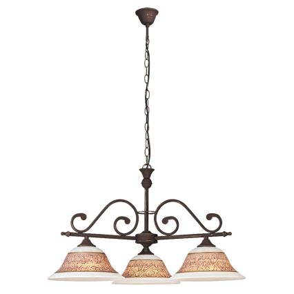 Rabalux 7747 - Lampadario a sospensione con catena MAGDALENA 3xE27/60W/230V