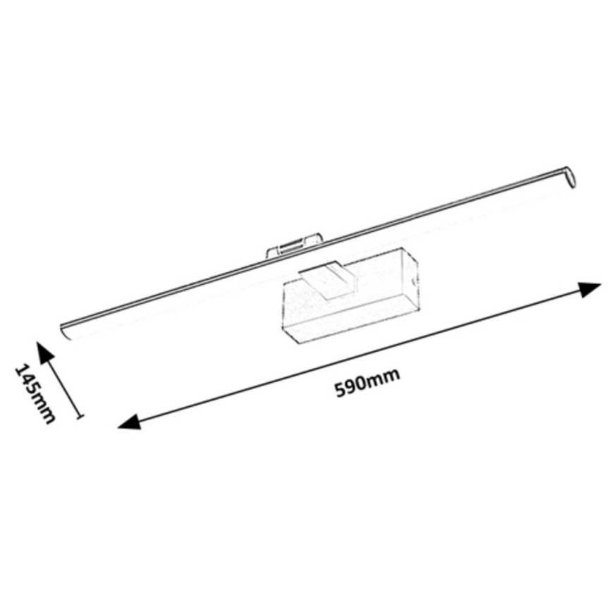 Rabalux - Lampada da parete LED/12W/230V 3000K 59 cm