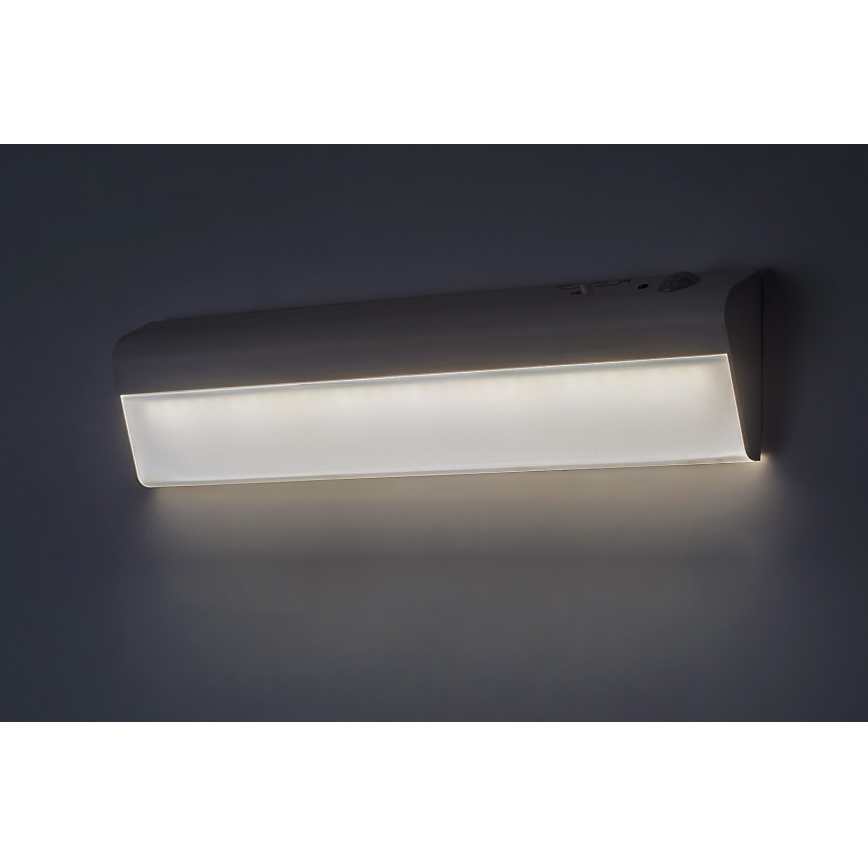 Rabalux - Lampada LED sottopensile con sensore di movimento LED/0,5W/3xAA