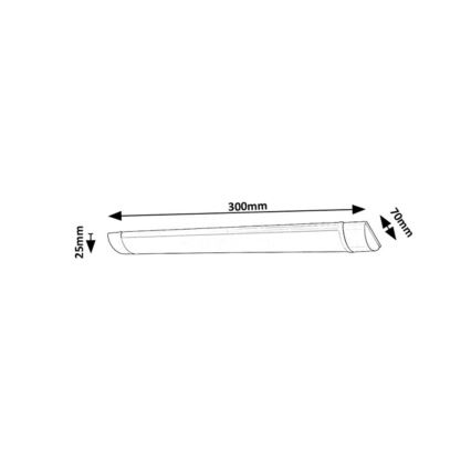 Rabalux - Lampada LED sottopensile LED/10W/230V 30 cm
