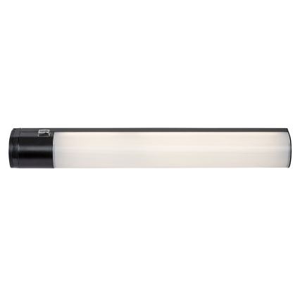 Rabalux - Illuminazione LED sottopensile con presa LED/17W/230V 4000K IP44 nero 57 cm