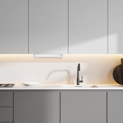 Rabalux - LED Mobile sotto la cucina ricaricabile chiaro con sensore LED/2W/3,7V 1100mAh 4000K