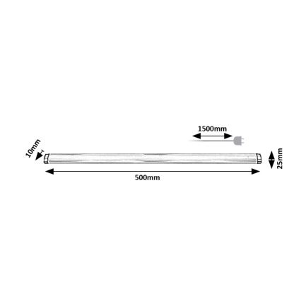 Rabalux - Luce LED dimmerabile sottopensile LED/5W/230V 4000K 50 cm