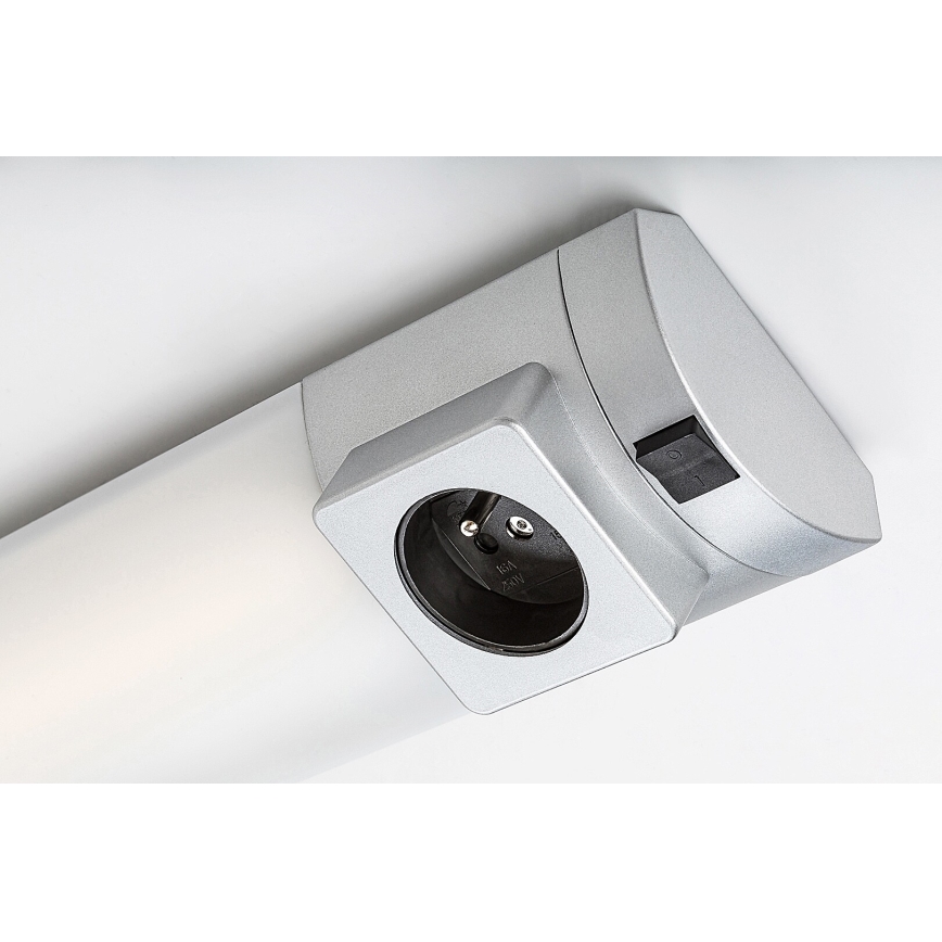 Rabalux - Illuminazione LED sottopensile con presa LED/5W/230V 4000K 45 cm argento