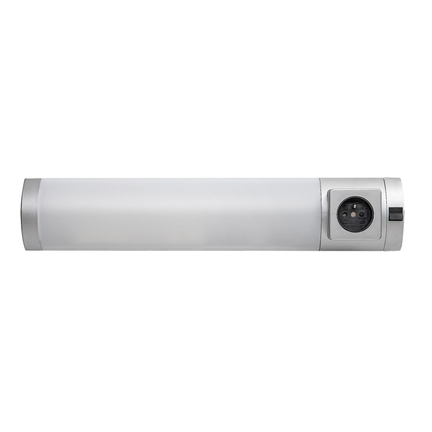 Rabalux - Illuminazione LED sottopensile con presa LED/5W/230V 4000K 45 cm argento