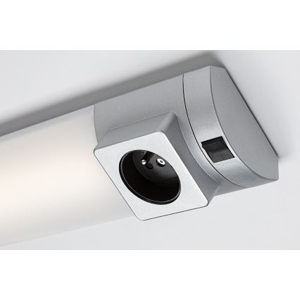 Rabalux - Illuminazione LED sottopensile con presa LED/8W/230V 4000K 68 cm argento
