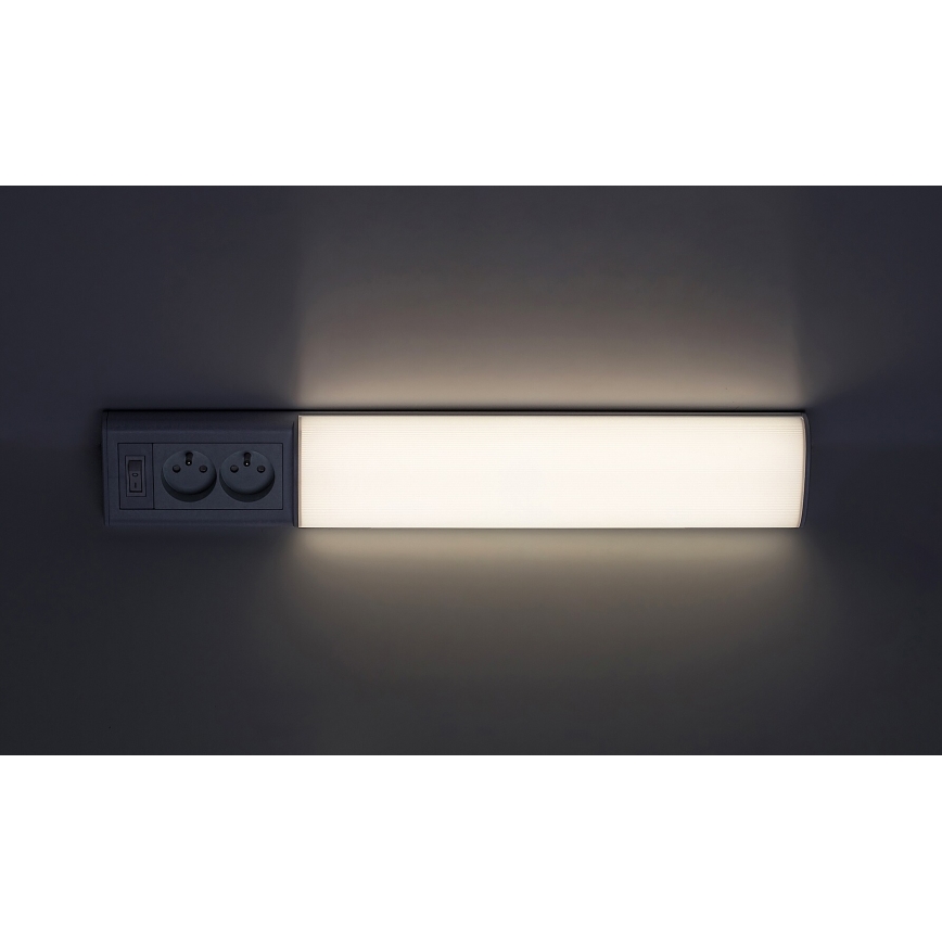 Rabalux - Lampada LED sottopensile con prese LED/10W/230V 4000K 50 cm bianco