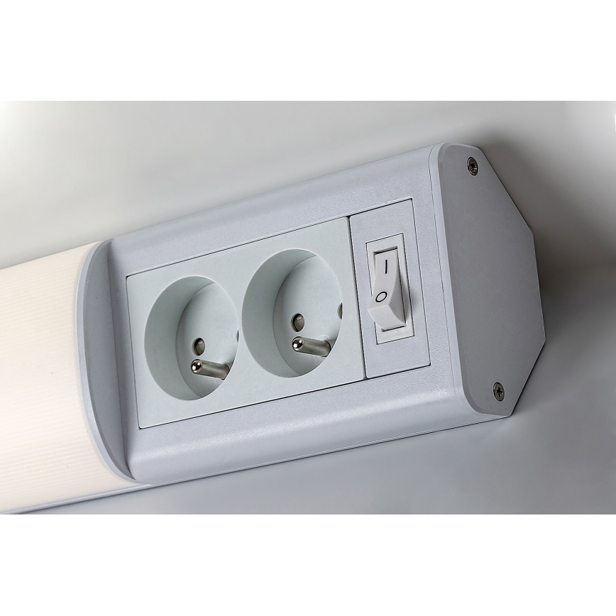 Rabalux - Lampada LED sottopensile con prese LED/10W/230V 4000K 50 cm bianco