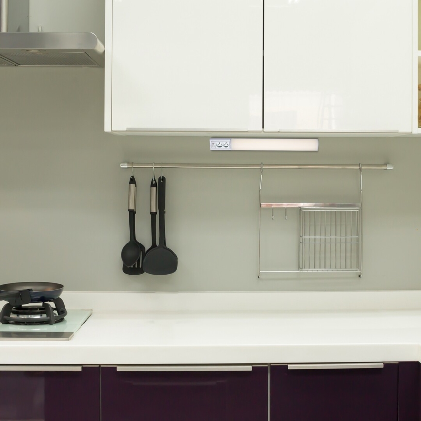 Rabalux - Lampada LED sottopensile con prese LED/15W/230V 4000K 70 cm bianco
