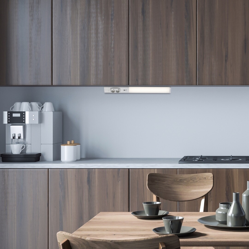 Rabalux - Lampada LED sottopensile con prese LED/18W/230V 4000K 60 cm bianco