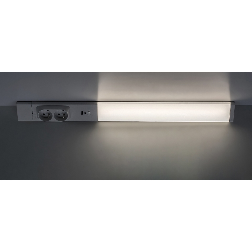 Rabalux - Lampada LED sottopensile con prese LED/18W/230V 4000K 60 cm bianco