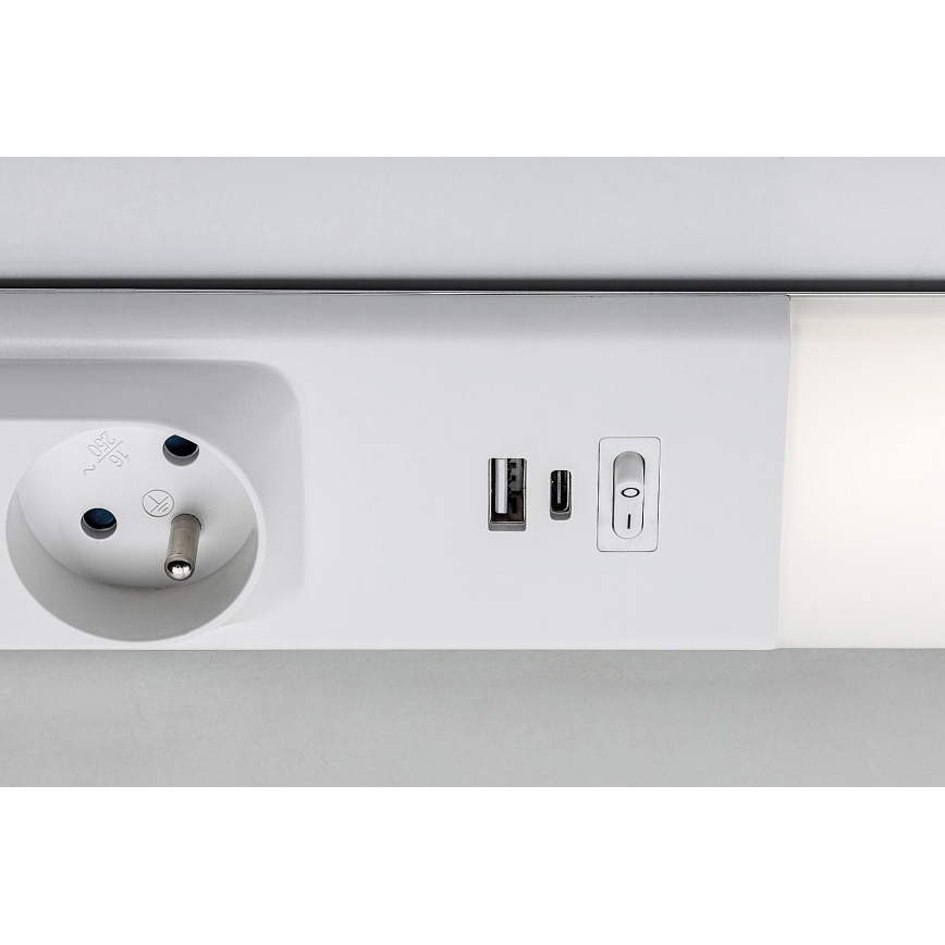 Rabalux - Lampada LED sottopensile con prese LED/18W/230V 4000K 60 cm bianco