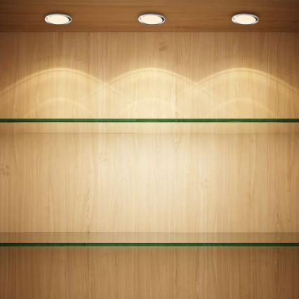 Rabalux - Set 3x luci LED dimmerabili per armadio LED/1W/230V 4000K