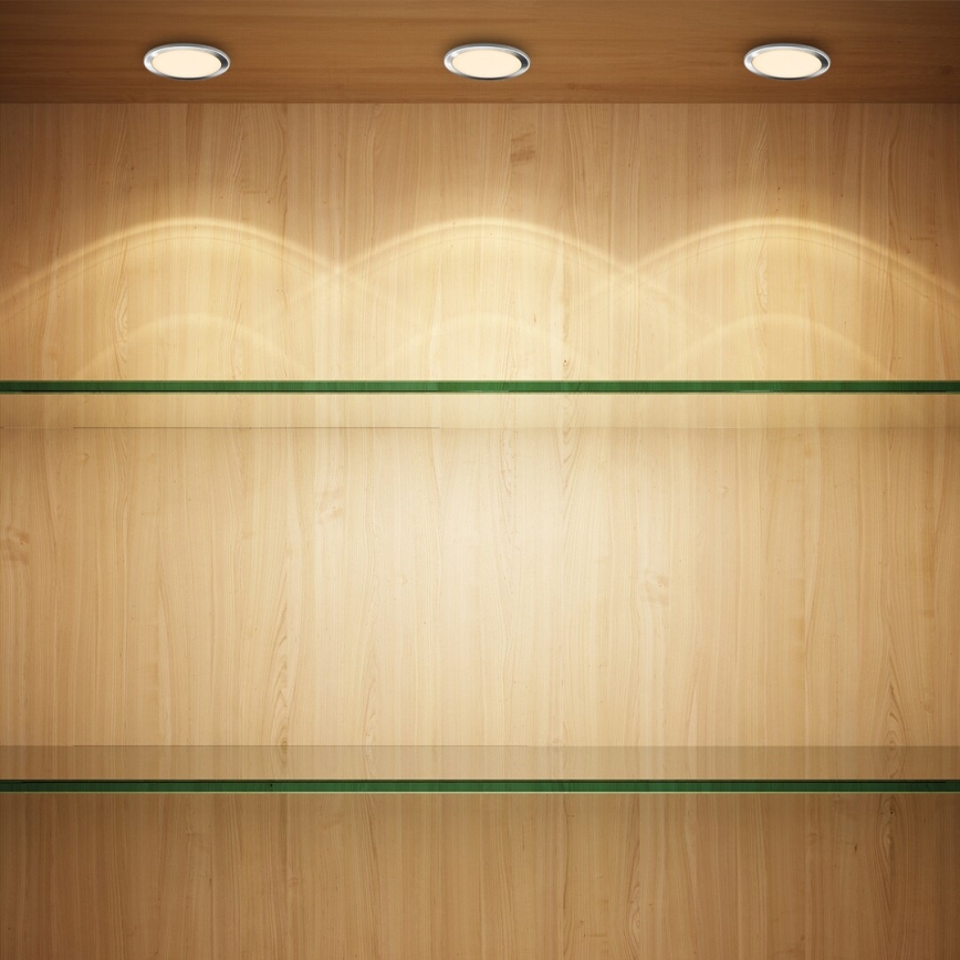 Rabalux - Set 3x luci LED dimmerabili per armadio LED/1W/230V 4000K