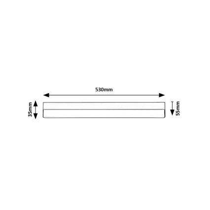 Rabalux - Lampada LED sottopensile LED/14W/230V 4000K 53 cm bianco
