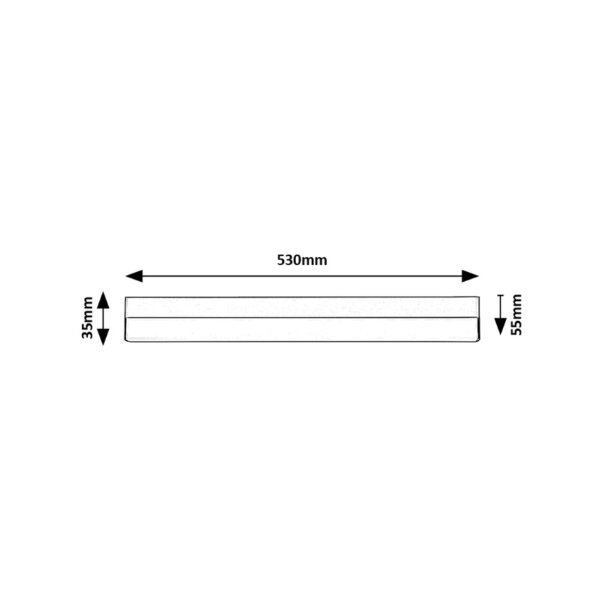 Rabalux - Lampada LED sottopensile LED/14W/230V 4000K 53 cm bianco