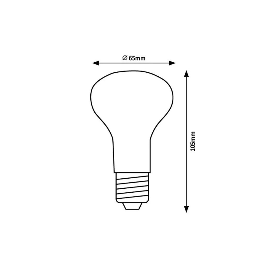 Rabalux - Lampadina LED R63 E27/9W/230V 4000K