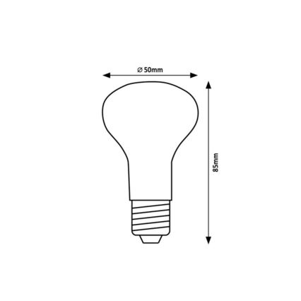 Rabalux - Lampadina LED a riflettore FILAMENT R50 E14/4W/230V 3000K
