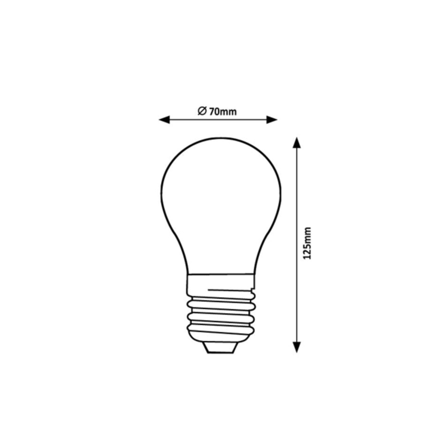 Rabalux - Lampadina LED FILAMENT A70 E27/18W/230V 4000K