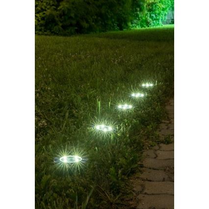 Rabalux - Lampada solare LED da esterno con sensore LED/0,24W/1xAA 400 mAh nero IP44