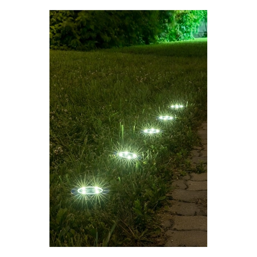 Rabalux - Lampada solare LED da esterno con sensore LED/0,24W/1xAA 400 mAh nero IP44