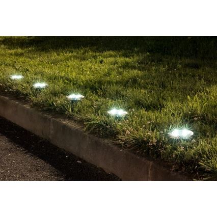 Rabalux - Lampada solare LED da esterno con sensore LED/0,24W/1xAA 400 mAh nero IP44