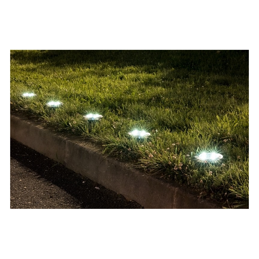 Rabalux - Lampada solare LED da esterno con sensore LED/0,24W/1xAA 400 mAh nero IP44