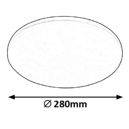 Rabalux - Plafoniera LED da esterno LED/24W/230V IP64