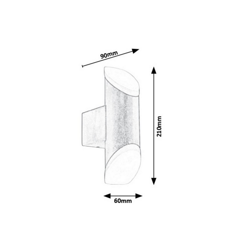 Rabalux - Applique a LED da esterno LED/6W/230V IP44 270lm 3000K